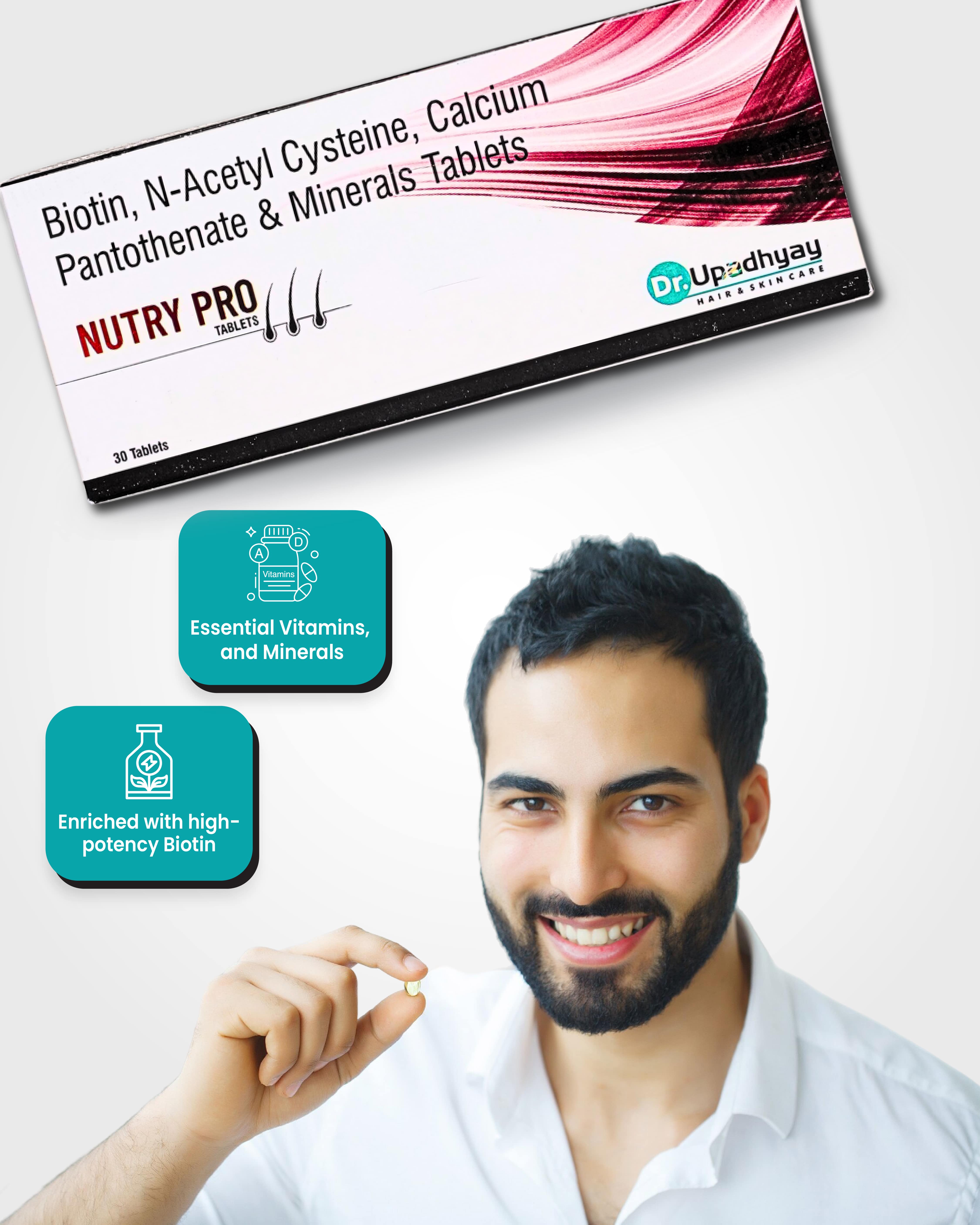 Nutry Pro Nutrition with Biotin Tablets