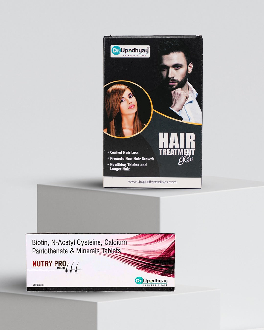 Customized Hair Fall Plan 5 – Plan Starts @ ₹1450* (Hair Treatment Kit + Nutry Pro)