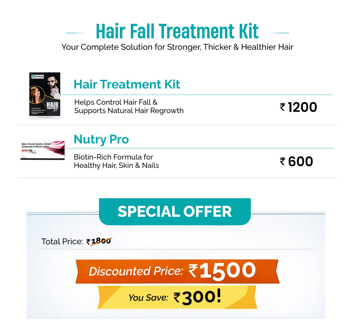 Hair Fall Treatment kit